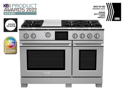 BlueStar BSDF486G 48" Dual Fuel Range with 12" Griddle