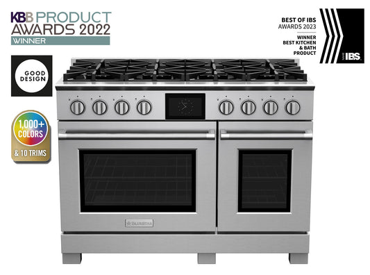 BlueStar BSDF488B 48" Dual Fuel Range