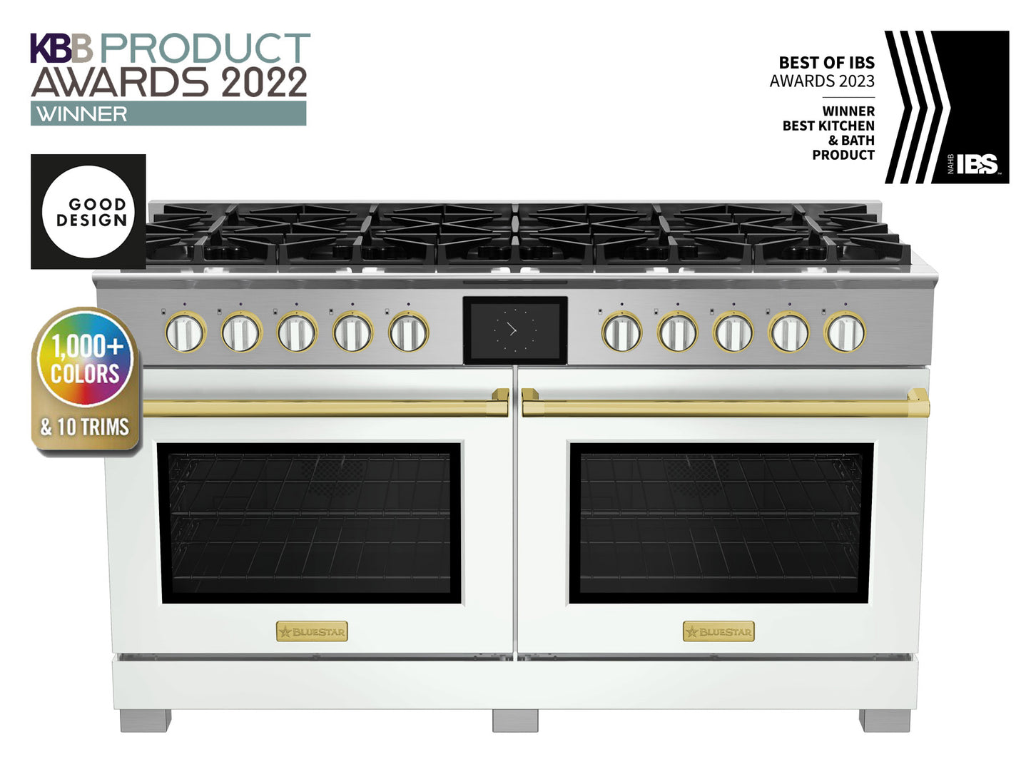 BlueStar BSDF6010B 60" Dual Fuel Range
