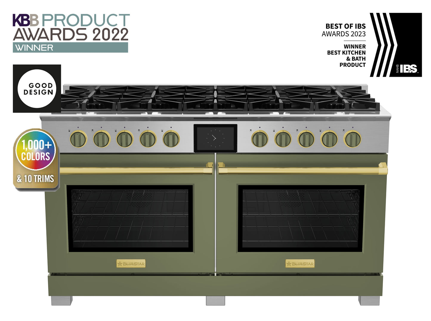 BlueStar BSDF6010B 60" Dual Fuel Range