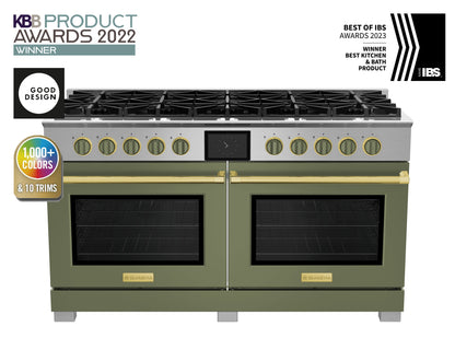 BlueStar BSDF6010B 60" Dual Fuel Range