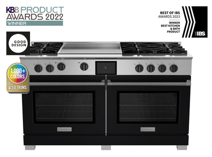 BlueStar BSDF606G 60" Dual Fuel Range with 24" Griddle
