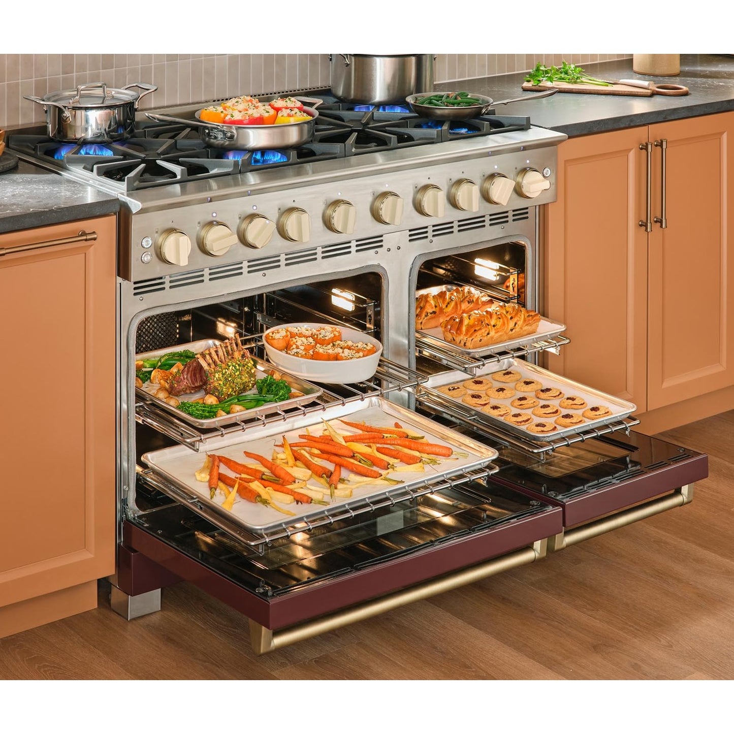 BlueStar BSPGR486G 48" Platinum Series All-Gas Range with 12" Griddle