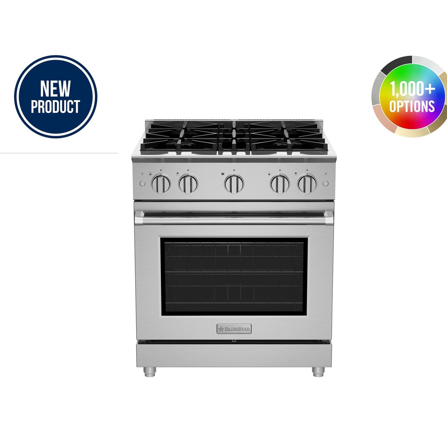 BlueStar BSPGR304B 30" Platinum Series All-Gas Range