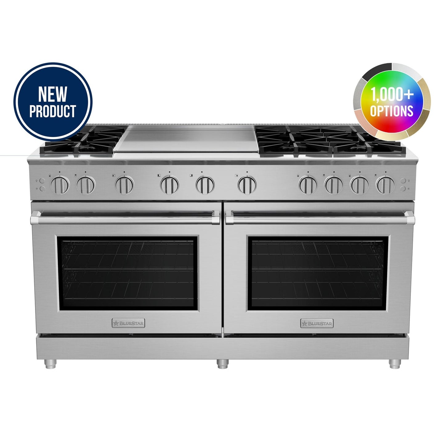 BlueStar BSPGR606G 60" Platinum Series All-Gas Range with 24" Griddle