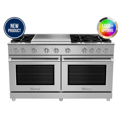 BlueStar BSPGR606G 60" Platinum Series All-Gas Range with 24" Griddle