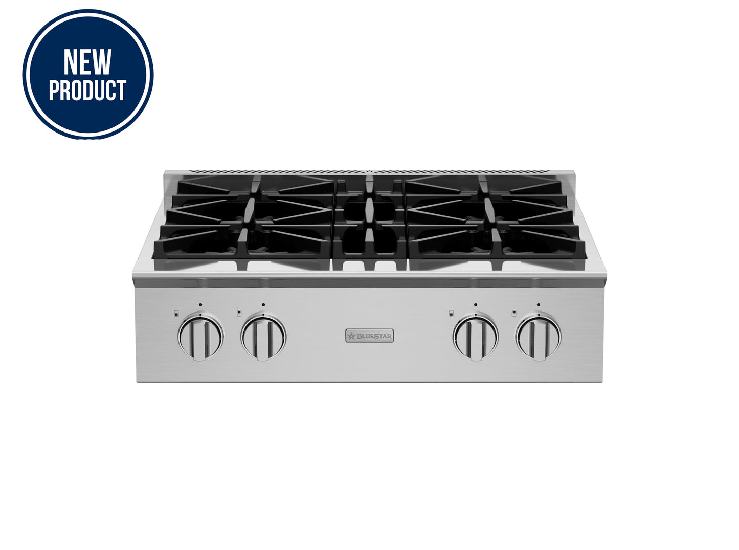 BlueStar BSPGRT304B 30" Platinum Series All-Gas Rangetop – Stainless Steel