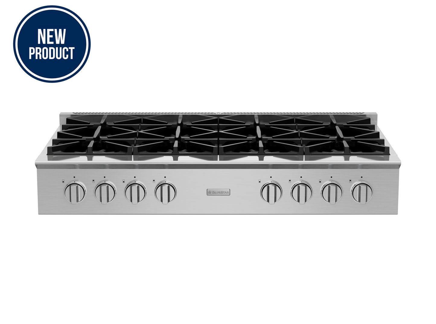 BlueStar BSPGRT488B 48" Platinum Series All-Gas Rangetop – Stainless Steel