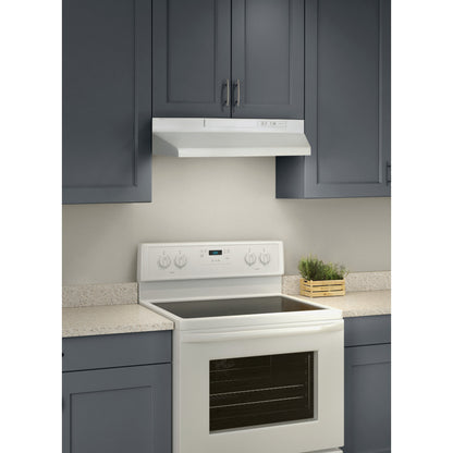 Broan F403011 30" Convertible Under-Cabinet Range Hood – White