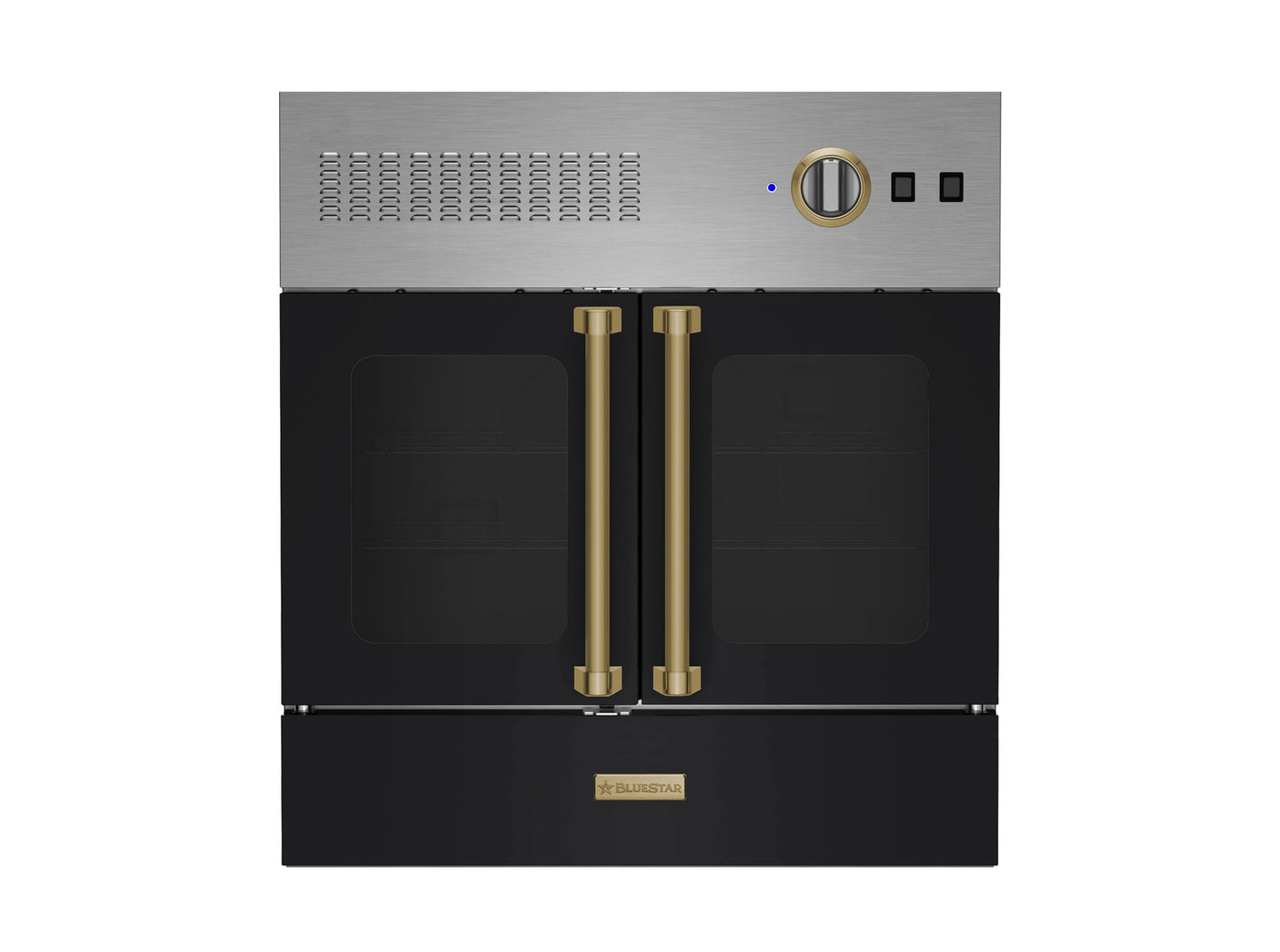 BlueStar BWO30AGSV2 30" Gas Wall Oven with French Doors – Stainless Steel