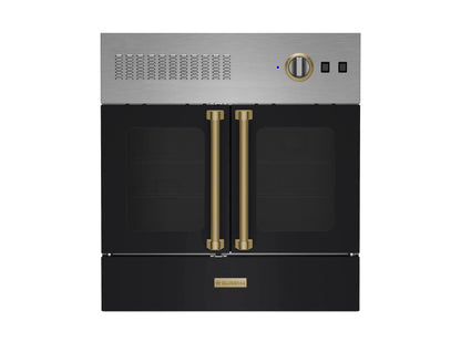 BlueStar BWO30AGSV2 30" Gas Wall Oven with French Doors – Stainless Steel