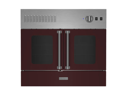 BlueStar BWO36AGSV2 36" Gas Wall Oven with French Doors – Stainless Steel