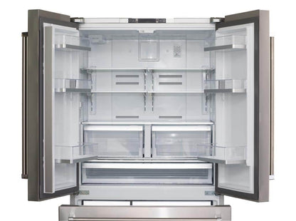 BlueStar FBFD36 36" Freestanding Counter-Depth French Door Refrigerator/Freezer