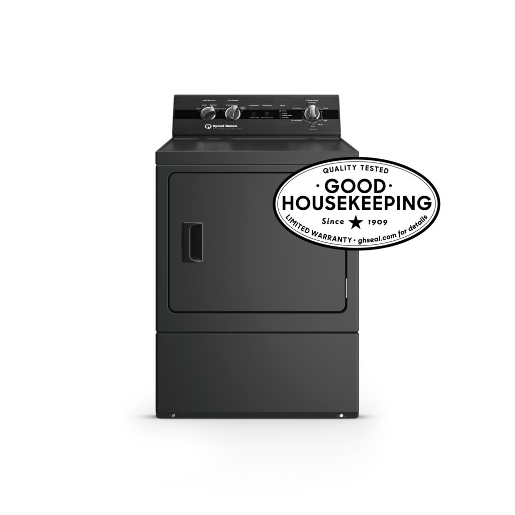 Speed Queen DC5004BE 27" DC5 Sanitizing Electric Dryer with Pet Plus™ – Matte Black