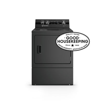 Speed Queen DC5004BE 27" DC5 Sanitizing Electric Dryer with Pet Plus™ – Matte Black