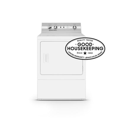 Speed Queen DC5004WE 27" DC5 Sanitizing Electric Dryer with Pet Plus™ – White