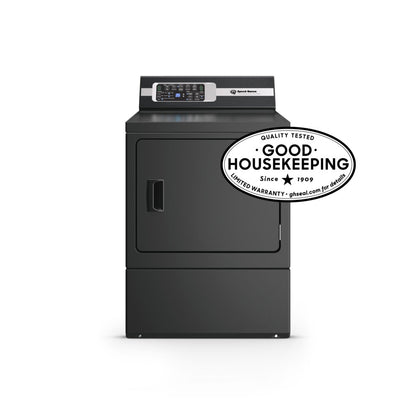 Speed Queen DR7004BE 27" DR7 Sanitizing Electric Dryer with Pet Plus™ – Matte Black
