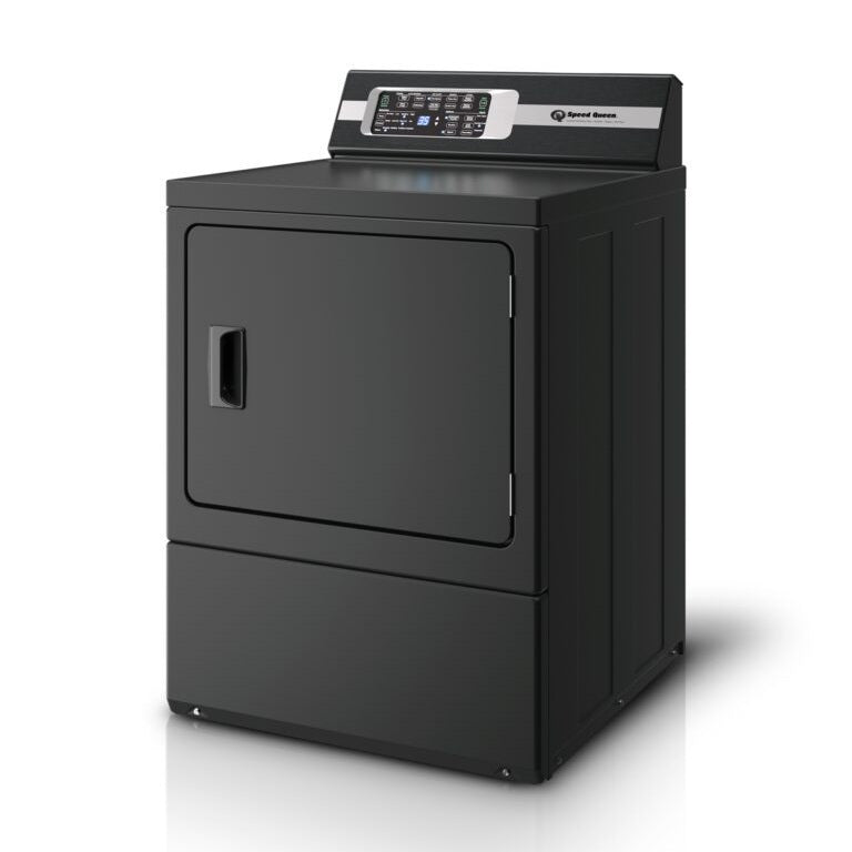 Speed Queen DR7004BE 27" DR7 Sanitizing Electric Dryer with Pet Plus™ – Matte Black