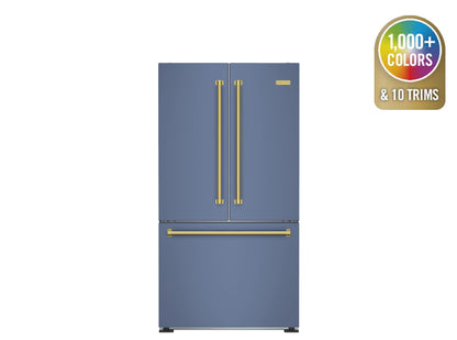 BlueStar FBFD36 36" Freestanding Counter-Depth French Door Refrigerator/Freezer