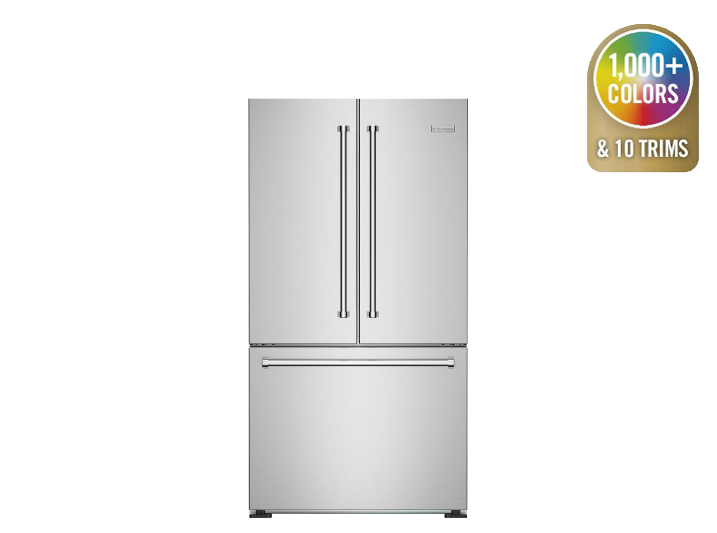BlueStar FBFD36 36" Freestanding Counter-Depth French Door Refrigerator/Freezer