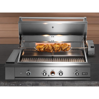 DCS BE1-36RC 36" Series 9 Built-In Gas Grill with Rotisserie & Charcoal