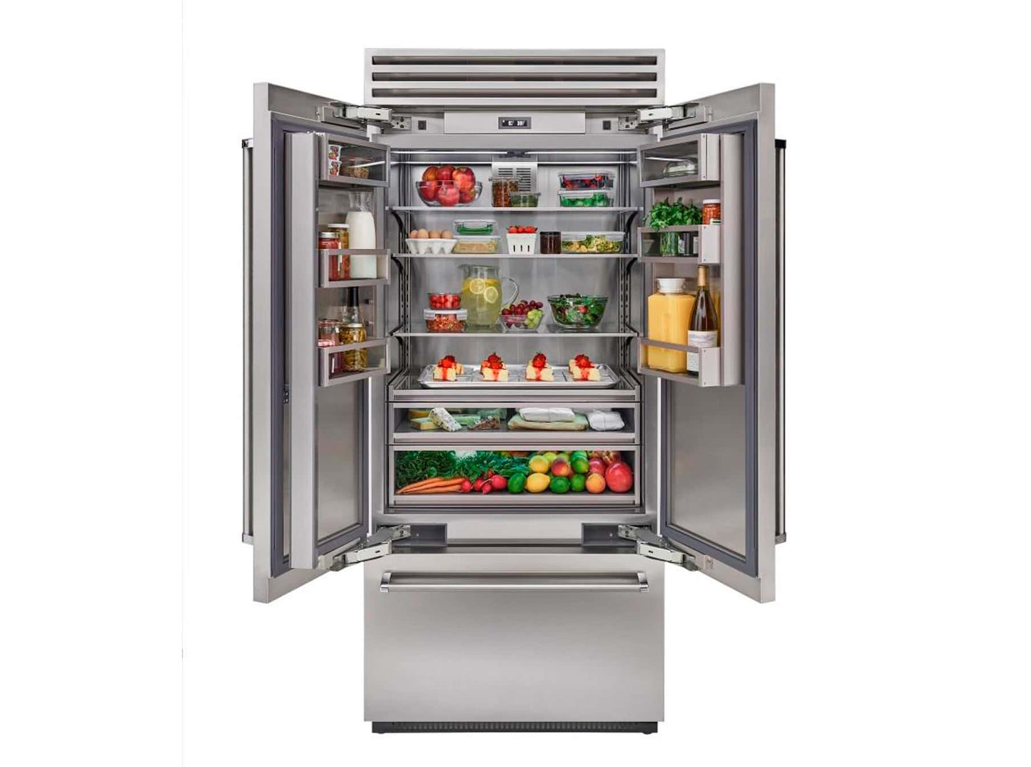 BlueStar BBBF361 36" PRO Built-In French Door Refrigerator/Freezer