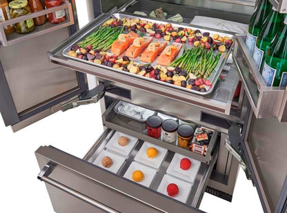 BlueStar BBBF361 36" PRO Built-In French Door Refrigerator/Freezer