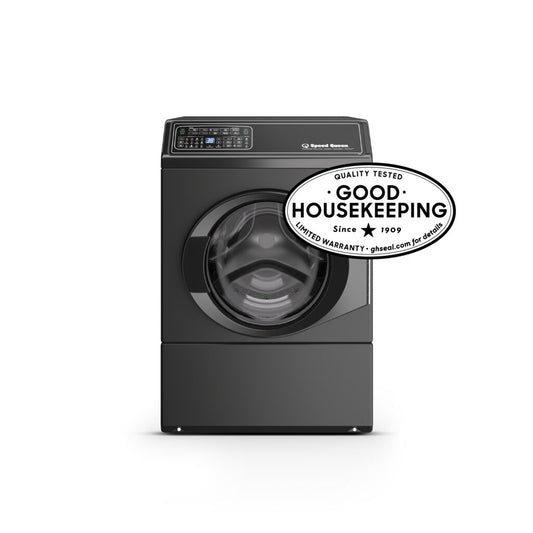 Speed Queen FF7012BN 27" FF7 Right-Hinged Front Load Washer with Pet Plus™ – Matte Black