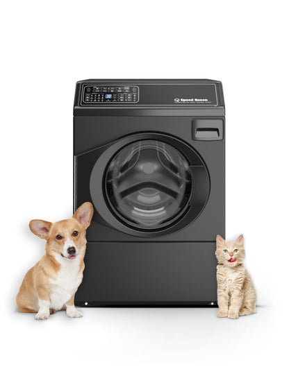 Speed Queen FF7012BN 27" FF7 Right-Hinged Front Load Washer with Pet Plus™ – Matte Black