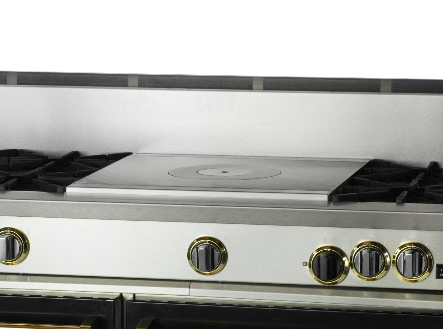 BlueStar RNB606FTV2 60" Nova Series Open Burner Gas Range with 24" French Top