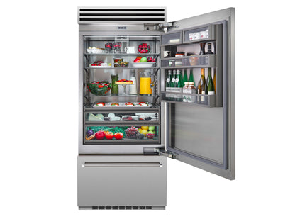 BlueStar BBB36R3 36" PRO Built-In Refrigerator/Freezer – Right Hinge