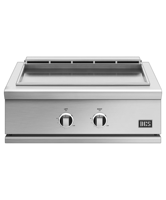 DCS GDE1-30-N 30" Series 9 Built-In Gas Griddle – Stainless Steel