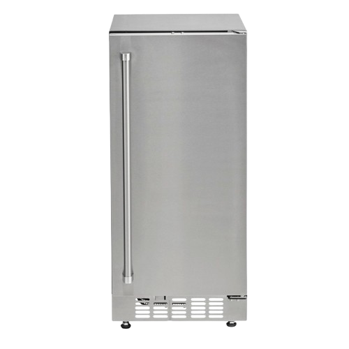 Coyote C115CICE 15" Built-In Outdoor Crescent Ice Machine – Stainless Steel