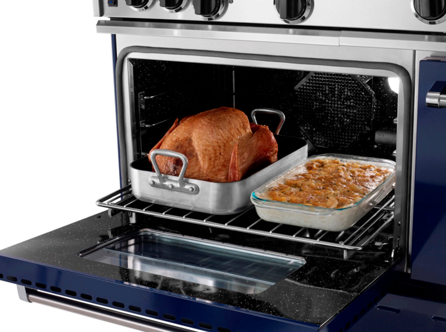 BlueStar RNB488BV2 48" Nova Series Open Burner Gas Range