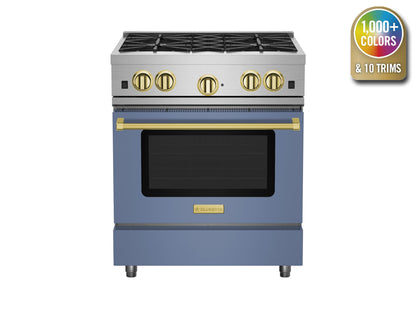 BlueStar RCS304BV2 30" Culinary Series Open Burner Gas Range