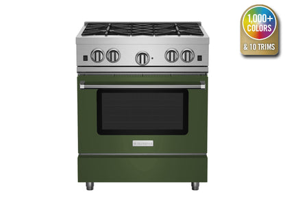 BlueStar RCS304BV2 30" Culinary Series Open Burner Gas Range