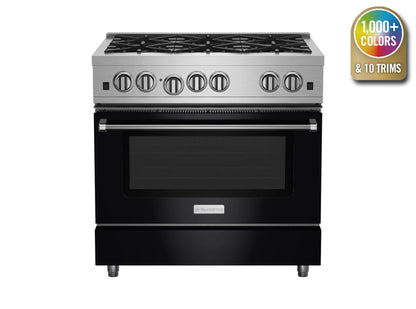 BlueStar RCS366BV2 36" Culinary Series Open Burner Gas Range