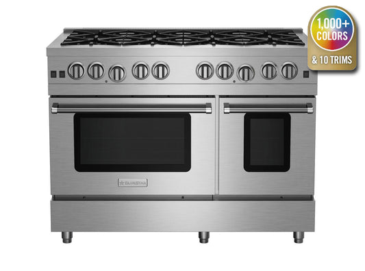 BlueStar RCS48SBV2 48" Culinary Series Sealed Burner Gas Range