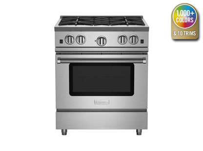 BlueStar RNB304BV2 30" Nova Series Open Burner Gas Range