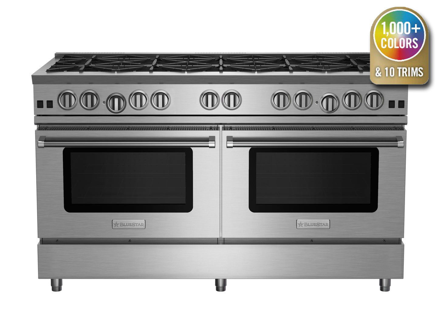 BlueStar RNB6010BV2 60" Nova Series Open Burner Gas Range