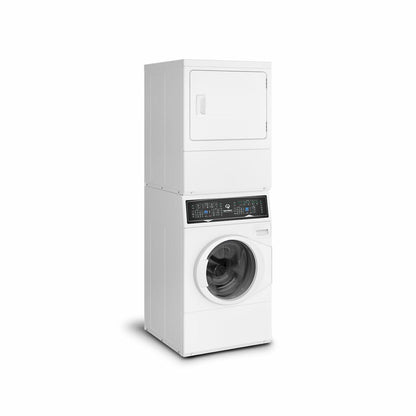 Speed Queen SF7008WE 27" SF7 Stacked Washer & Electric Dryer with Pet Plus™ – White