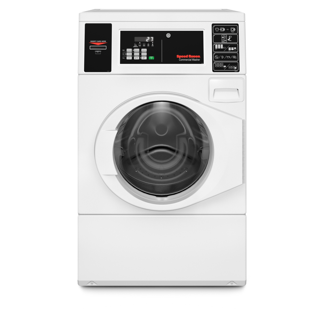 Speed Queen SFNNYASP118TW01 27" ENERGY STAR® Commercial Card-Ready Front Load Washer