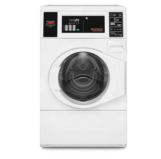 Speed Queen SFNNYASP118TW01 27" ENERGY STAR® Commercial Card-Ready Front Load Washer