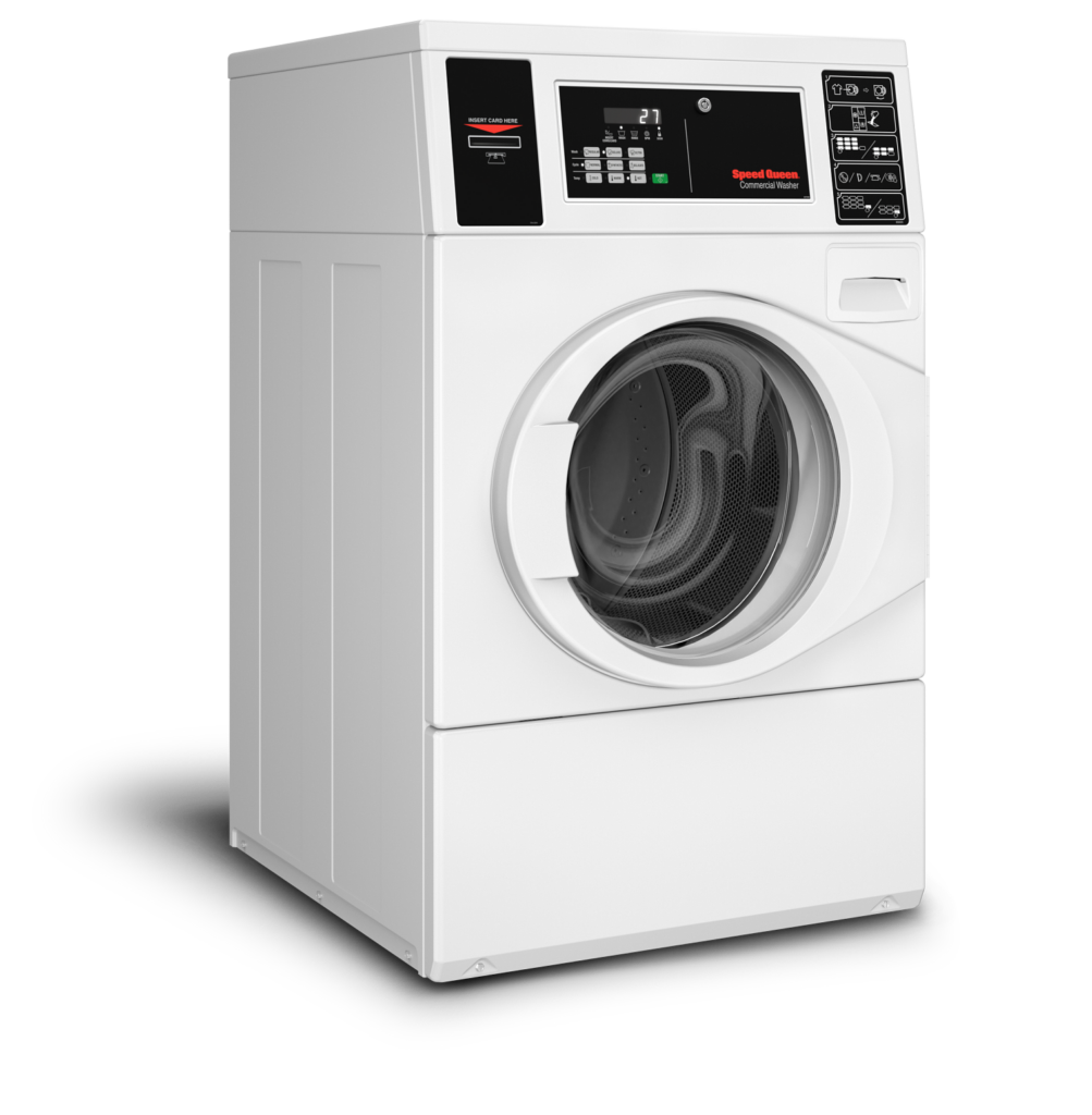 Speed Queen SFNNYASP118TW01 27" ENERGY STAR® Commercial Card-Ready Front Load Washer