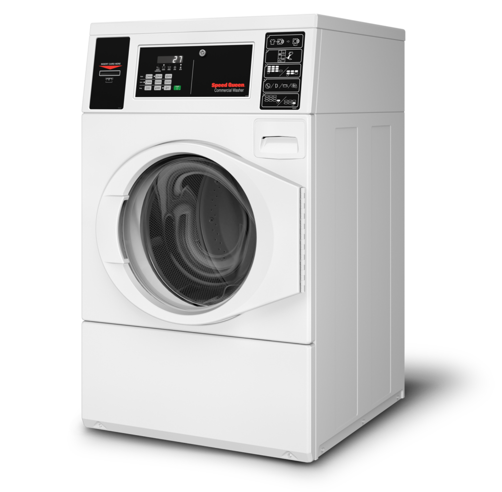 Speed Queen SFNNYASP118TW01 27" ENERGY STAR® Commercial Card-Ready Front Load Washer