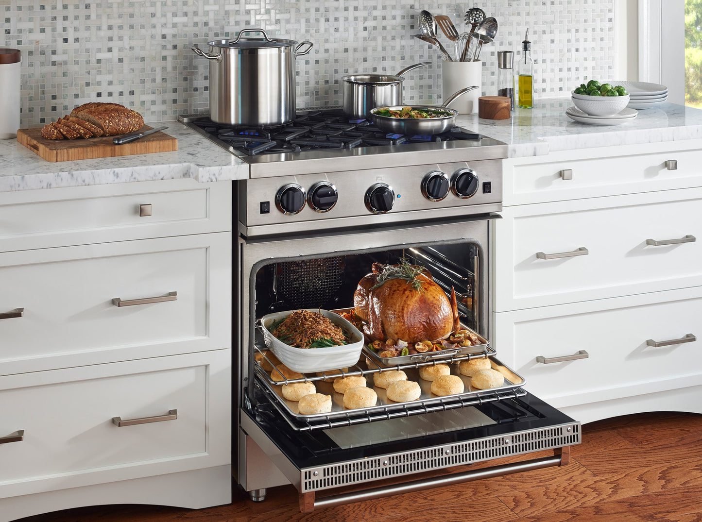 BlueStar RCS30SBV2 30" Culinary Series Sealed Burner Gas Range