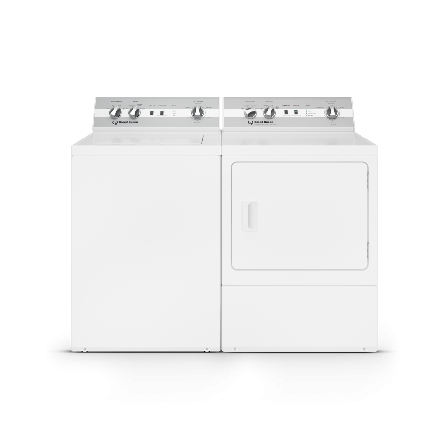 Speed Queen DC5004WE 27" DC5 Sanitizing Electric Dryer with Pet Plus™ – White