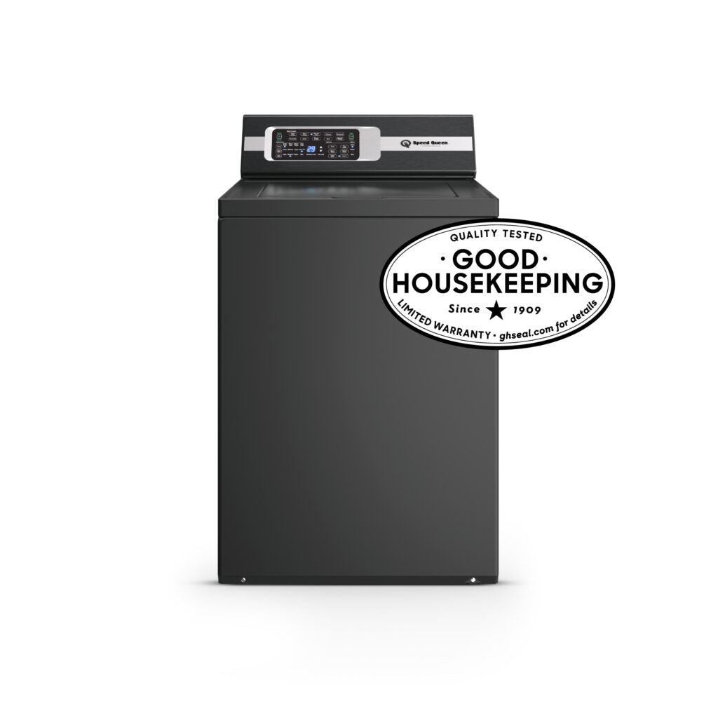 Speed Queen TR7006BN 26" TR7 Ultra-Quiet Top Load Washer with Perfect Wash™ – Matte Black