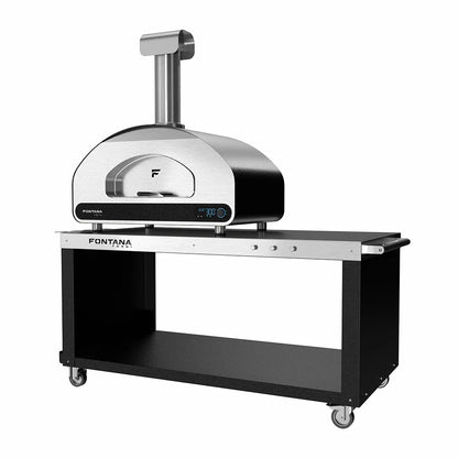 Fontana Forni Volta 90 Outdoor Smart Oven – Black
