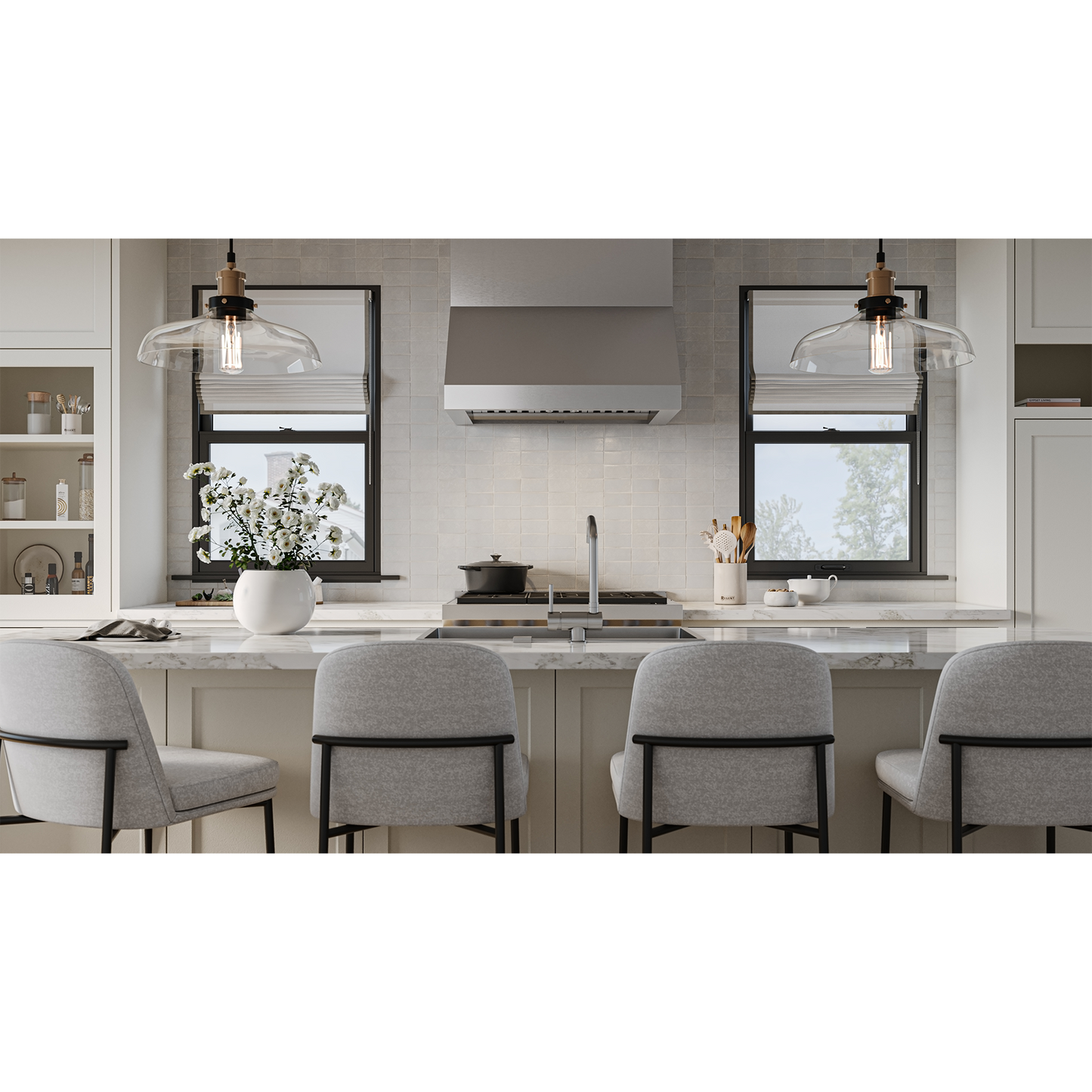 Best WP28M48SB 48" Pro-Style Wall Mount Range Hood - Stainless Steel
